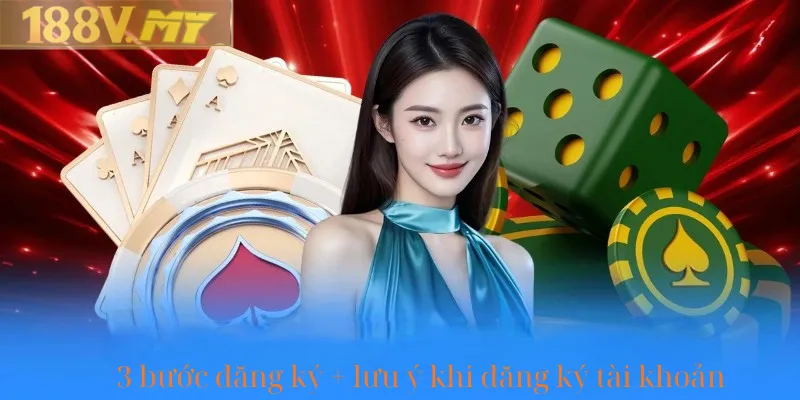 3 Bước Đăng Ký Tài Khoản 188V