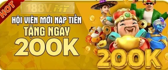 Ưu đãi độc quyền 188v tặng 200k