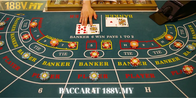 Cách chơi Baccarat 188V